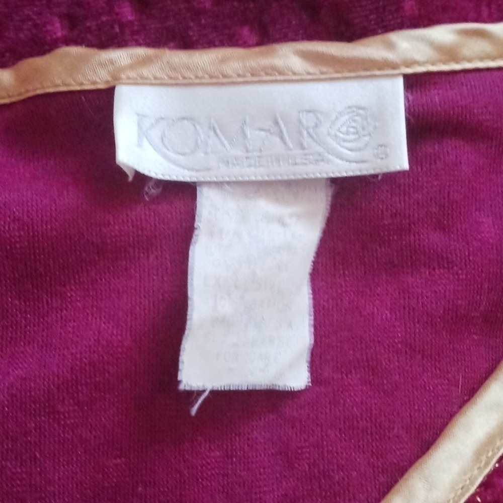 Komar Velour Robe - Picture 2 of 9